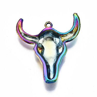 Rainbow Color Alloy Pendants PALLOY-S180-026-RS-1