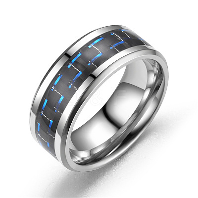 201 Stainless Steel Finger Rings for Couple FS-WG1136E-05-1