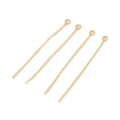 304 Stainless Steel Eye Pins STAS-Z089-02G-01-1