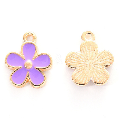 Alloy Enamel Charms ENAM-R059-02B-RS-1