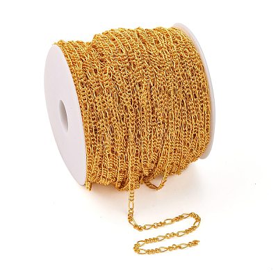Iron Handmade Chains Figaro Chains Mother-Son Chains CHSM005Y-G-1