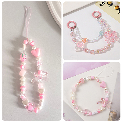 264Pcs 27 Styles Mixed Styles Acrylic Beads TACR-PA0001-26-1