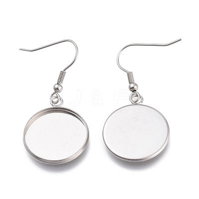 Tarnish Resistant 304 Stainless Steel Earring Hooks STAS-H114-05P-1