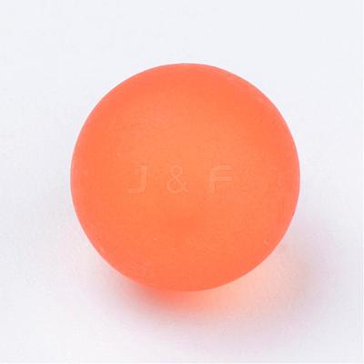 Transparent Acrylic Beads FACR-R022-8mm-M-1