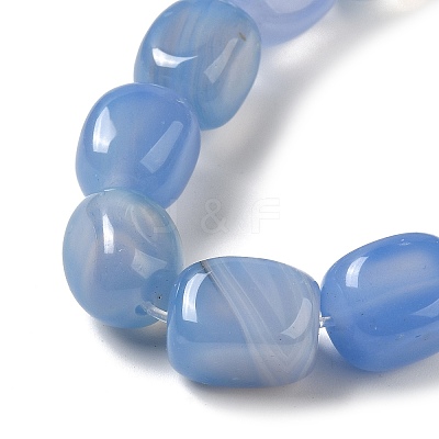 Natural Agate Beads Strands G-H295-A01-07-1