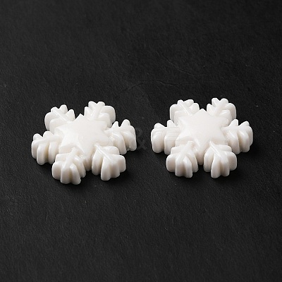 Christmas Opaque Resin Cabochons X-RESI-K019-19-1