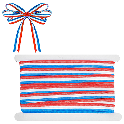 20M Polyester Striped Elastic Cords SRIB-WR0001-13-1