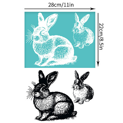 Self-Adhesive Silk Screen Printing Stencil DIY-WH0638-031-1