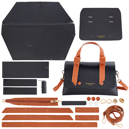 PU Leather DIY Purse Making Kits DIY-WH0304-169-1