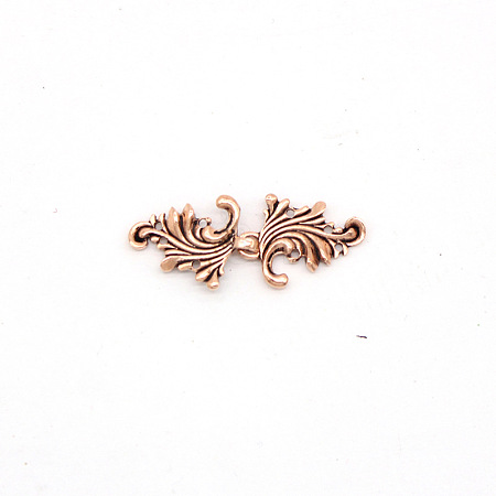 Eco-Friendly Zinc Alloy Hook Clasps PALLOY-WH0031-03R-1