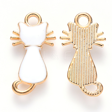 Alloy Enamel Pendants X-ENAM-S121-033B-1