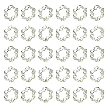 100Pcs CCB Plastic Bead Frame CCB-YW0001-67A-1