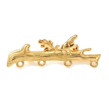 Branch Shaped Alloy Brooch Findings AL-G001-02G-1