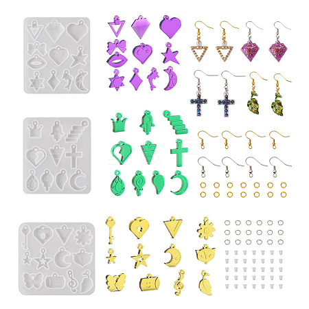 Boutigem DIY Earring Making Kit DIY-BG0001-64-1