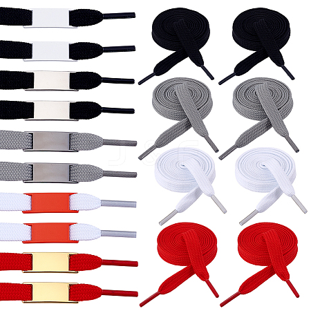Iron Shoelace Charm AJEW-PH0012-65-1