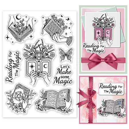 Custom PVC Plastic Clear Stamps DIY-WH0448-0248-1