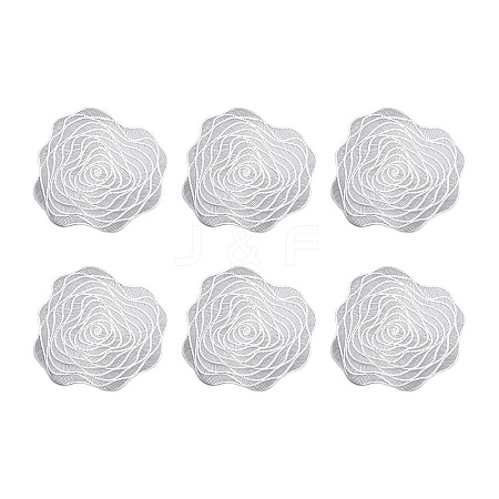 Hollow Rose PVC Hot Pads Holders X1-BT-TAC0001-03A-1