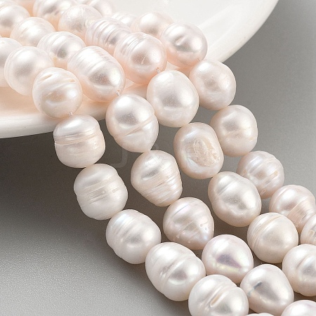 Natural Cultured Freshwater Pearl Beads Strands PEAR-P062-11A-1