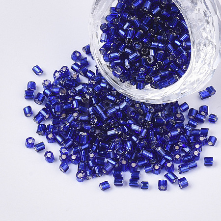 6/0 Glass Bugle Beads SEED-S032-04B-06-1
