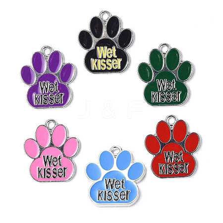 Alloy Enamel Pendants FIND-H036-01P-1