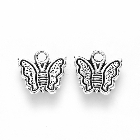 Tibetan Style Alloy Charms TIBE-S320-171AS-LF-1