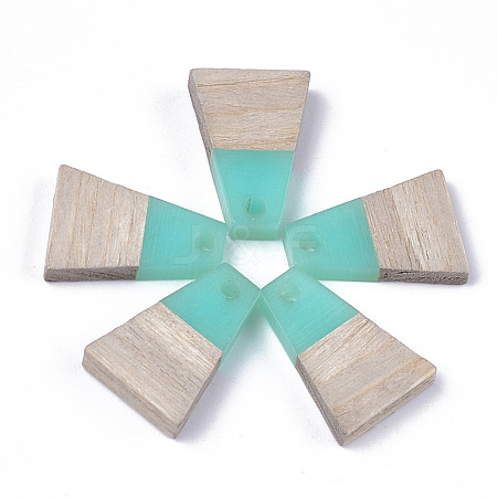 Resin & Wood Pendants RESI-S358-52M-1