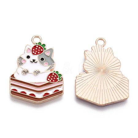 Alloy Enamel Pendants ENAM-S115-171-1