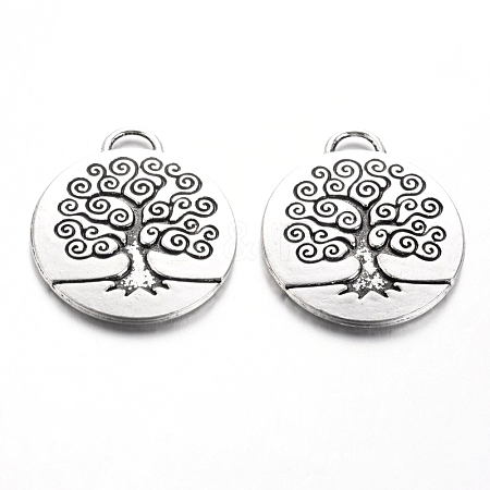 Tibetan Style Alloy Enamel Pendants Setting LS-TIBEP-3395-AS-NR-1