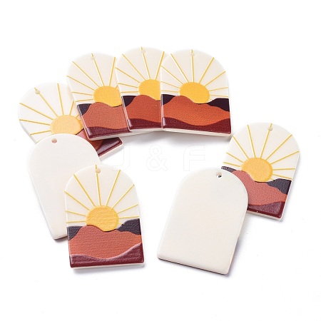 Acrylic Pendants KY-I007-03P-1