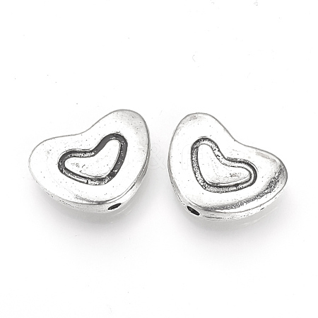 Tibetan Style Alloy Beads TIBEB-Q068-21AS-RS-1