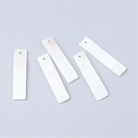 Freshwater Shell Pendants SHEL-S249-14-1