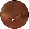 Simple Style Adjustable 316L Surgical Stainless Steel Heart and Initial Pendant Necklaces for Women WG95AEF-08-1