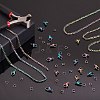 DIY Chain Jewelry Set Making Kit STAS-SZ0002-32-7