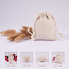 Cotton Packing Pouches Drawstring Bags ABAG-PH0002-18-6