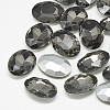 Pointed Back Glass Rhinestone Cabochons RGLA-T080-6x8mm-03-1