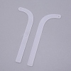 Acrylic Earring Display Sticks ODIS-WH0008-22-2