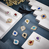 40Pcs 20 Style Zinc Alloy Cabochons FIND-BC0003-18-6