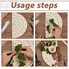 2Pcs Wood Wreath Boards DIY-FG0006-77B-3