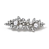 Tibetan Style Alloy Rhinestone Hair Barrettes PHAR-P010-03P-4