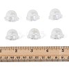 50Pcs Transparent Acrylic Bead Caps OACR-FS0002-41-5