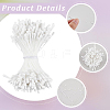 11 Bundles 11 Colors Gypsum with Cotton Cord Artificial Flower Core DIY-GF0014-55-6