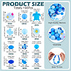 108Pcs Food Grade Eco-Friendly Silicone Beads SIL-TA0002-74-4