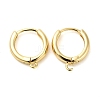 Brass Hoop Earrings X-EJEW-K083-33G-1