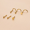 316L Surgical Stainless Steel Fishtail Nose Rings WG6A6FF-06-2