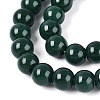 Opaque Solid Color Glass Beads Strands X-GLAA-T032-P6mm-24-4