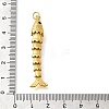 Brass Micro Pave Cubic Zirconia Pendants KK-R217-01G-08-3