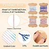 20M 4 Colors Braided Polyester Cord OCOR-TA0003-79-4