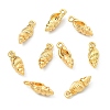 SHEGRACE Brass Shell Shape Charms XGR0171G-103G-2