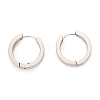 Tarnish Resistant 304 Stainless Steel Huggie Hoop Earrings X-EJEW-O087-09G-P-1