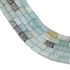 Natural Flower Amazonite Beads Strands GG-CBAF7D8-05-3